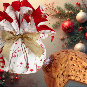 Panettone pere e cioccolato